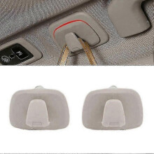 2PCS Car Rear Row Roof Hanger Hooks Compatible with Volvo XC60 XC90 XC40 V90 S90 Auto Interior Clip Accessories