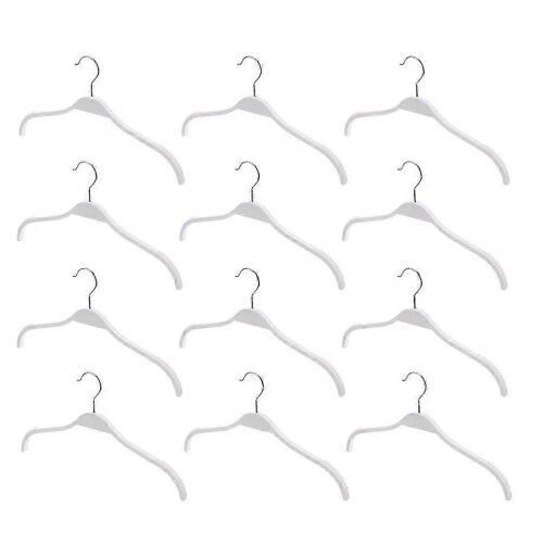 Heavy Duty Hangers Plastic Coat Hangers for Storage Use 24Pcs