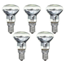 Ampoule de rechange pour lampe à lave E14 R39 30w, culot à vis, réflecteur transparent, type spot incandescent (anti-nœuds).