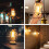 Edison LED Bulbs 8W 2700K E26 ST58 6 Pack 5