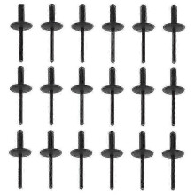 100PCS 6mm Hole Plastic Rivets Fasteners 51717002953 for Car Bumper Auto Interior Retaining Clips