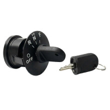 Contactslot sleutels voor 48V RXV EZGO elektrische golfkarren, bouwjaar 2008 en later, onderdeelnummers 605637, 611283 en 609682.