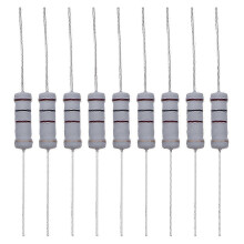 100pcs 100 Ohm Resistor 2W 5% Tolerance Carbon Film Resistors Axial Lead