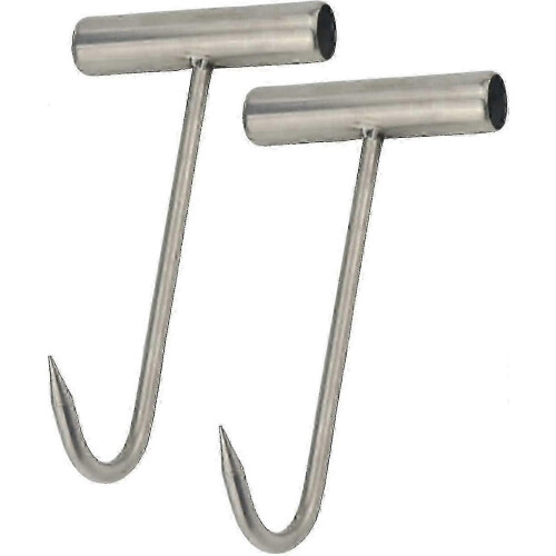 Meat Hook T-bone Hook Hangers With Handle For Kitchen Bbq Grill Tools