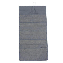 Hangende opbergtas in grijze stijl voor het sorteren van volwassenkleding, wandmontage, 1 stuk