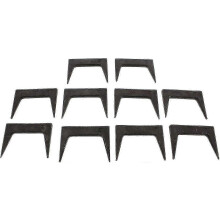 Wood Clamps, 2in Pinch Clamp Pinch Dog 10-piece Set For Woodworking Wood Glue Up Gluing Table Panel Pinch Dogs-YuJia