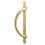 2pcs Gold Cabinet Pulls Drawer Pulls Half Moon Shape Cabinet Pulls Drawer Dresser Handles Kitchen Cupboard Handles A-YuJia 1