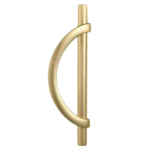 2pcs Gold Cabinet Pulls Drawer Pulls Half Moon Shape Cabinet Pulls Drawer Dresser Handles Kitchen Cupboard Handles A-YuJia