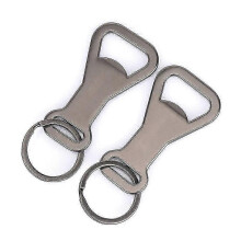 Flaschenöffner aus Metall mit Mini-Schlüsselanhänger – YuJia