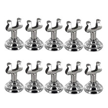 Set mini menubordjes/tafelnummerhouders voor bruiloften in restaurants, cafés en bakkerijen.