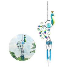 Wind Chimes,solar Peacock Wind Chimes,waterproof Automatic Color Change At Night,for Courtyard Gard XXF