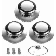 Piezas de pomo para tapa, asa para tapa de olla, apta para asa de tapa de vidrio, tapa de olla de acero inoxidable, para utensilios de cocina