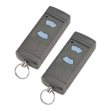 2er-Pack Garagentor-Fernbedienungen mit Handgriff als Ersatz für HORMANN HSE2-868, HS4-868, HSM4-868 GAR