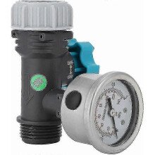 Vanne de réduction de pression d'eau réglable G3/4 po pour serre et jardin