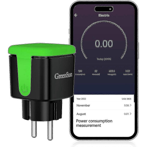 IP44 Waterproof Outdoor Smart Plug Programmable Timer Electrical Socket