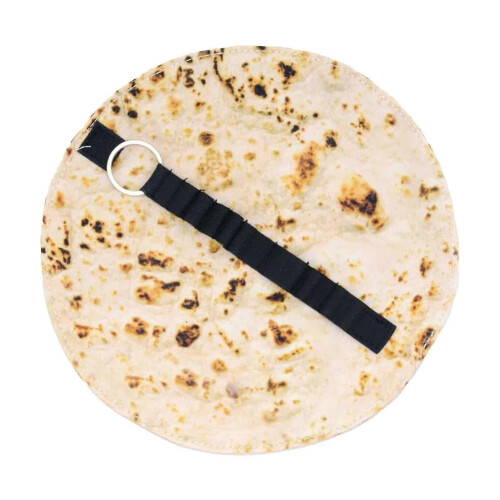 Funny Tortilla Roll Pencil Case Imitation Pancake Pizza Tool Rolled Collection