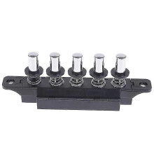 Five-position plug-in button switch for range hood five-position silver switch HFMQV