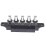 Five-position plug-in button switch for range hood five-position silver switch HFMQV 1