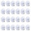 Bathroom Hook Vacuum Cleaner24 Pieces Suction Hooks Hook Suction Cups 1