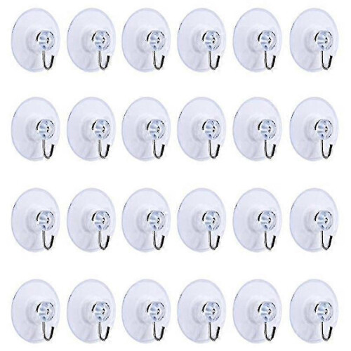 Bathroom Hook Vacuum Cleaner24 Pieces Suction Hooks Hook Suction Cups