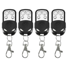 4 clonatori di telecomandi wireless a 433,92 MHz con sistema antifurto a 4 canali per auto e porte da garage.
