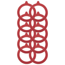 10Pcs Airtight Silicone Replacement Gasket Leakproof Airtight
