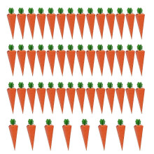 50 boîtes à breloques sur le thème des carottes, idéales pour Pâques et autres fêtes. Parfaites pour ranger des friandises et des cadeaux.