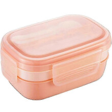 Lunch Box, 3 Layers All-in-one Bento Box With Utensil Set, Leak-proof Bento Box For Dining Out, Wor
