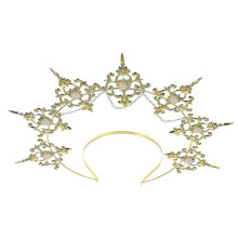 Elegant Gothic Lolita Tiara Crown Headpiece For Women Suitable For Balls 1Set