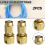 2x Aluminium Garden Hose Quick Connectors 2