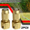 2x Aluminium Garden Hose Quick Connectors 3