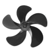 Kaminofenventilator, Kaminofenventilator, Kaminofenventilator, nur Ventilatorflügel