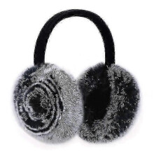 Oorwarmers van konijnenhaar voor de winter, zacht en warm, opvouwbaar en gemakkelijk mee te nemen.