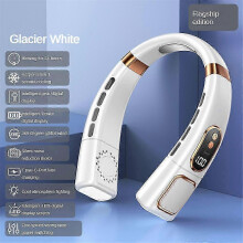 Upgraded 8000mAh Neck Fan Portable Cooler B Rechargeable Cooling Lazy Neckband 2025