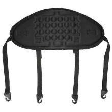Backrest Pad Kayak Seat Cushion Portable Light Thickened Soft Black For Fishing Boats Rafts