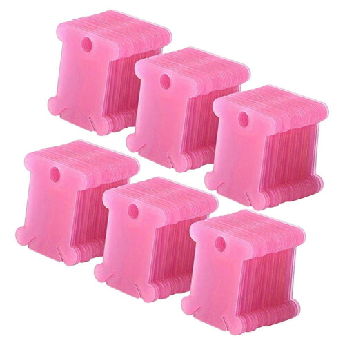 150x Floss Bobbins Winding Board Spool Sturdy Needlework Firm Sewing Storage