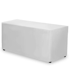 72 x 30 Inch Fitted Polyester Tablecloth for Trade Show Events