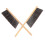 Wooden Fireplace Brush for Effective Ash Cleaning 4Pcs Long Handle 1