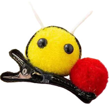 3D-Haarspange mit Honigbienenmotiv für Mädchen und Kinder, ideal für Festivals, Partys und Familienfeiern.