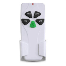 Universal Ceiling Fan Remote, 3 Speed Ceiling Fan & Light Dimmer Control for 53T 11T 35T HD5 UC7030