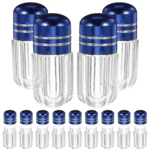 Pill Container Bottles Empty Plastic Medicine Bottles for Storage 80Pcs