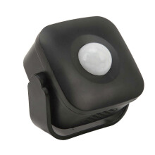Entrance Welcome Doorbell Infrared Motion Sensor Alarm Detector Audio Player for Shop Store Black
