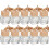 Perfume Diffuser Bottles Car Empty Bottles for Car Decoration 30Pcs Khaki 1
