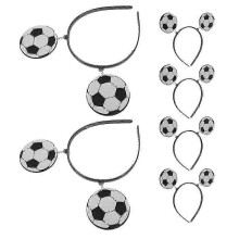 Football Hairband for Decoration 12Pcs Comfortable Sports Headband Party Favor