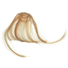 Nep pony met clipsluiting, haarextensies voor de voorkant, 6 stuks voor styling
