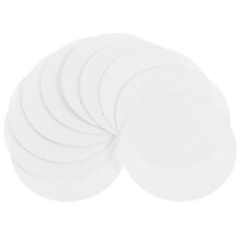 Disques antidérapants blancs non circulaires pour salle de bain et douche (20 pièces)
