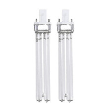 2 Stück 11-W-UV-Desinfektionslampen, UV-Sterilisationslampen, kompatible Sterilisatoren für Aquarien (G23-Lampensockel) - J