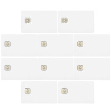 10pcs White Card With Chip IC Card Chip Card For Hotel Access Control System