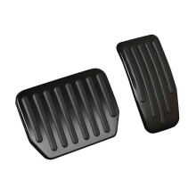 Pedalauflagen-Set für Tesla Model 3 und Model Y, rutschfeste Performance-Aluminium-Pedalabdeckungen für Brems- und Gaspedal (Modell 3/Y XXF)