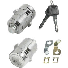 2PCS Car Door Locks,Lock Cylinder with Key,Car Accessories Front Left Right Door Lock Cylinder Barrel,Replacement OE Number 15298924 88937321,Fits for